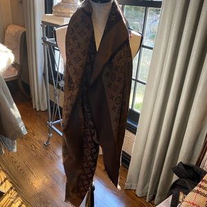 Louis Vuitton Metallic Scarf
